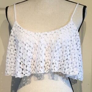 Lovely 153 Lacey White Bralette